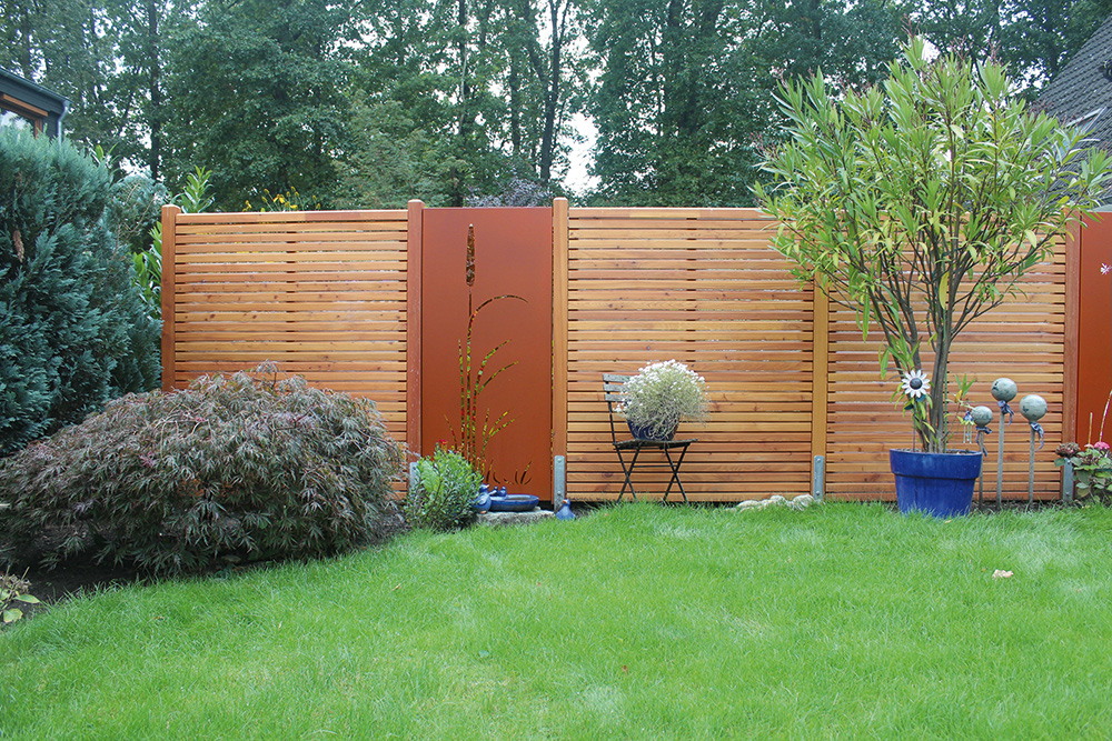 sichtschutz fur garten schirmen sie mit blumen und pflanzen ab, sichtschutz – mit diesen zäunen sitzen sie ungestört im eigenen, Design ideen