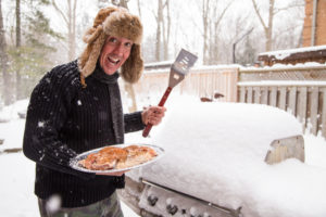 Grillen im Winter – Grillplanks